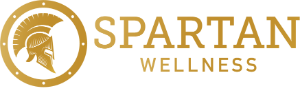 spartan wellness logo gold